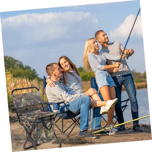 Chaise de camping pliante imperméable et portable avec paquet de rangement
