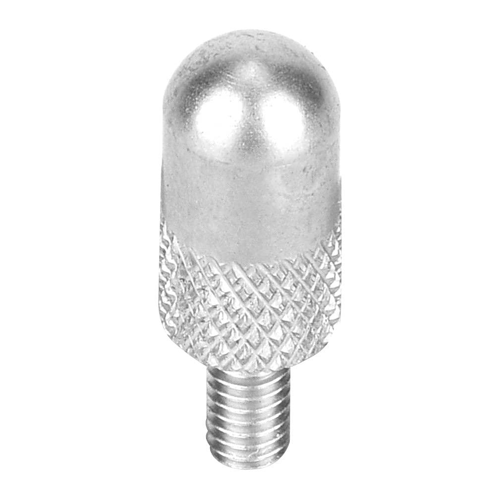 Dial Gauge Contact Points Replacement, Not Deformed M2.5 Dial Indicator Probe 7 Specifications with for Tungsten Steel Dial Indicator for Micrometer Accessories (Curved side head)