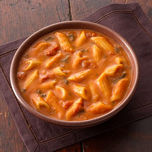 Image of Progresso Traditional Creamy Tomato with Penne Canned Soup, 18.5 oz | 1 /2 cup vegetables per serving, Tender penne pasta, 160 calories per serving, No artificial flavors, No added MSG