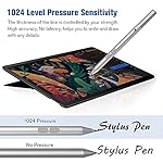 Stylus Pen for Surface Pro 11/10/9/8/X, Surface Laptop/Book/Go/Studio, Kobo | Palm Rejection, 1024 Pressure, 2500H Battery Life Active Pencil for Student Note-Taking & Artist Business Drawing - Image 3