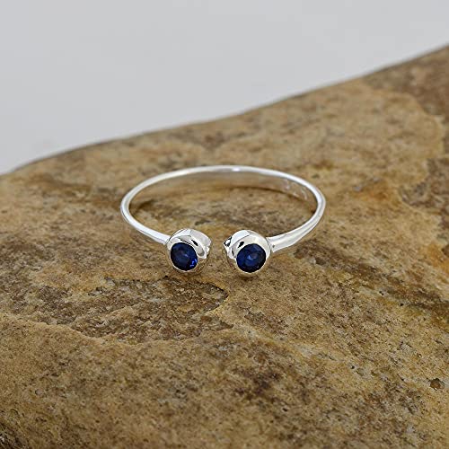 Bague réglable en argent sterling 925 résolvant les problèmes de taille - 4