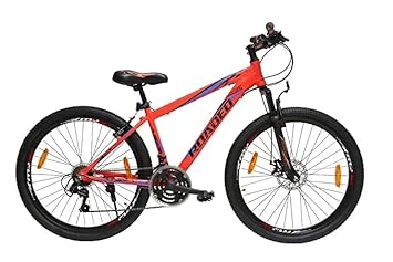 HERCULES CYCLES Men's Roadeo A75 2021 Model 26 T Mountain/Hardtail Cycle (Black, 21 Gear, 17 inches), Black; Blue