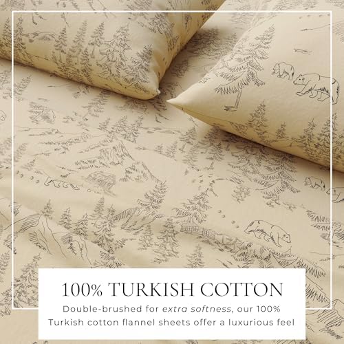 Great Bay Home Flannel Sheet Set - Thumbnail 4