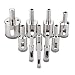 Soledi 10Pcs Diamond Coated Core Hole Saw Drill Bit Extractor Remover Set Tools For Tiles Marble Glass Ceramic etc