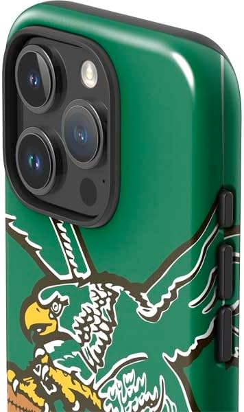 Skinit Impact Phone Case Compatible with iPhone 16 Pro - Officially Licensed NFL Philadelphia Eagles Retro Logo Design