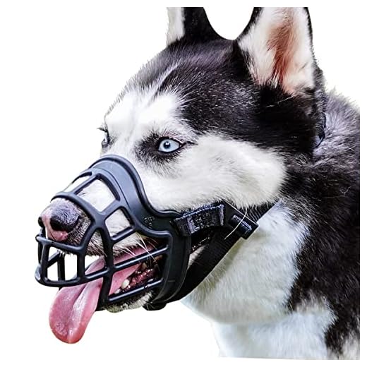 Dog Muzzle, Basket Muzzle Anti Biting Chewing, Sturdy Lightweight Muzzle Allows Panting Drinking, Cage Muzzle for Small Medium Large Dogs, Suitable for Grooming Trimming Training