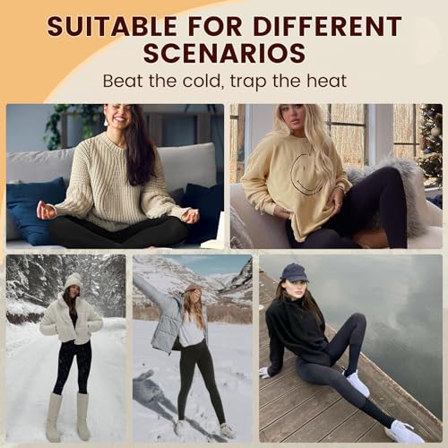 Nexiepoch Fleece Lined Leggings Women thumb #2