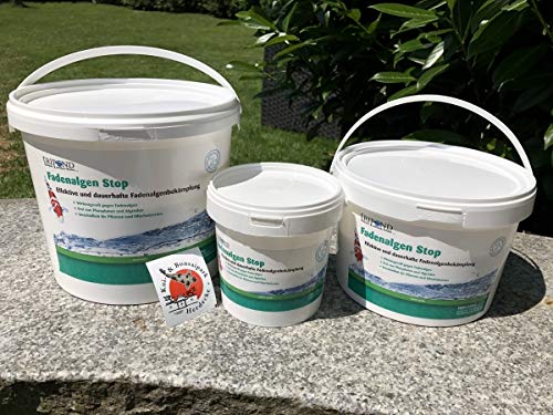 Fadenalgen Stop effektive und dauerhafte Fadenalgenbekämpfung 1/2,5/5kg Tripond Fadenalgen Stop Fadenalgenstop 2,5 kg