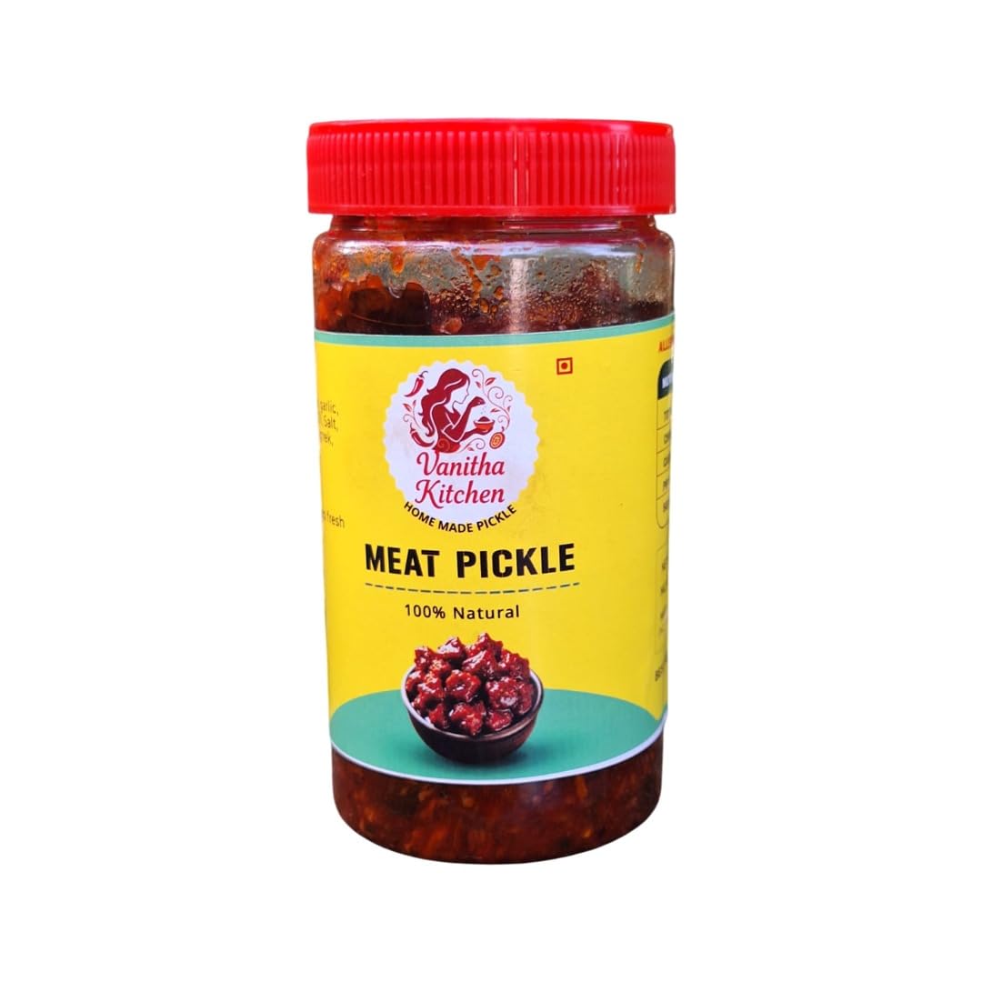 VANITHA KITCHEN Meat Pickle Kerala Style | Home Made Pickle | No Preservatives Added - 350g-image-2