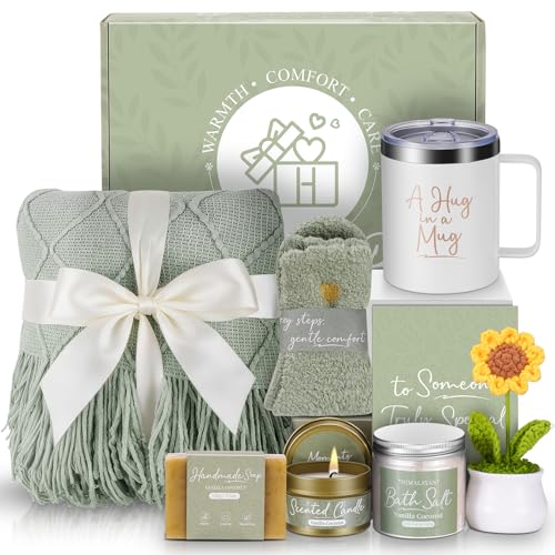 Get Well Gifts for Women After Surgery, Sending Sunshine Gift Baskets for Mom Women Her...