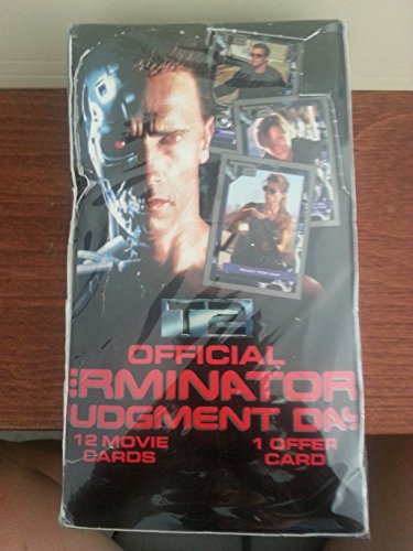 Cartas colecionáveis oficiais do filme Dia do Julgamento TERMINATOR Caixa selada