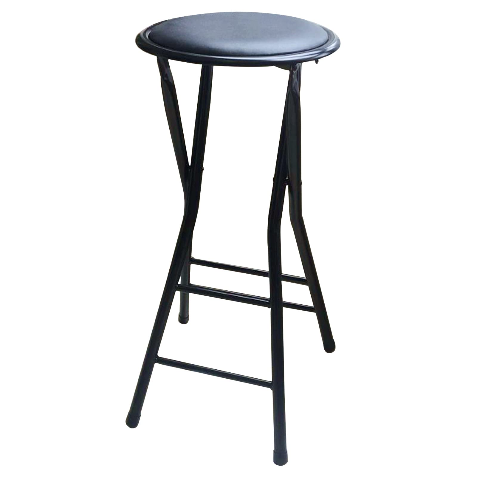 Taburete Plegable de Madera Maciza, Taburete portátil Multifuncional, Taburete Alto Resistente para Cocina, Bar, mostrador, casa o Oficina.