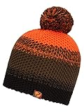 Ziener Ziener Unisex Kinder Ishi Bommel M tze gestrickt Fleece Futter dreifarbig, seaweed, S EU