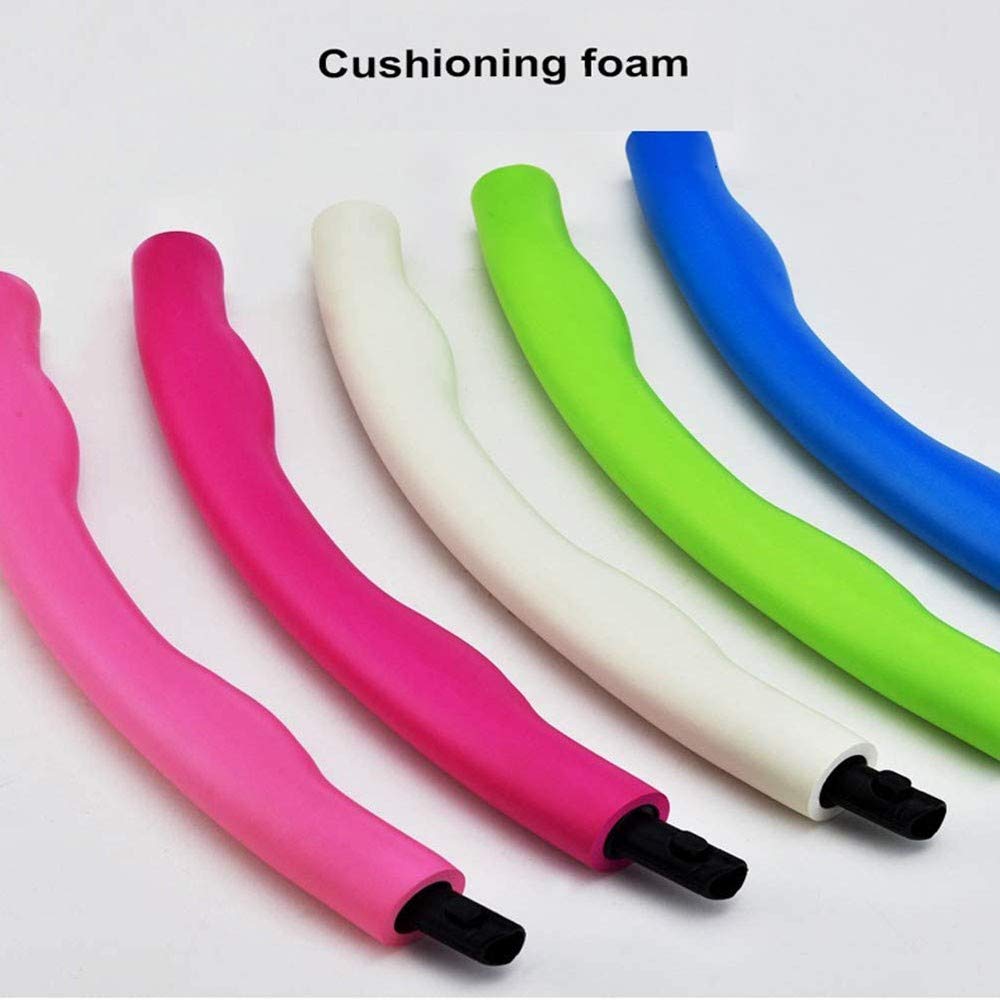 Hula Hoop in 8 sezioni Cerchio assemblare Hoop per Esercizio Fitness Imbottito Fitness Hula Hoop per Perdere di Peso e ridurre Il girovita,Ginnastica e Addominali