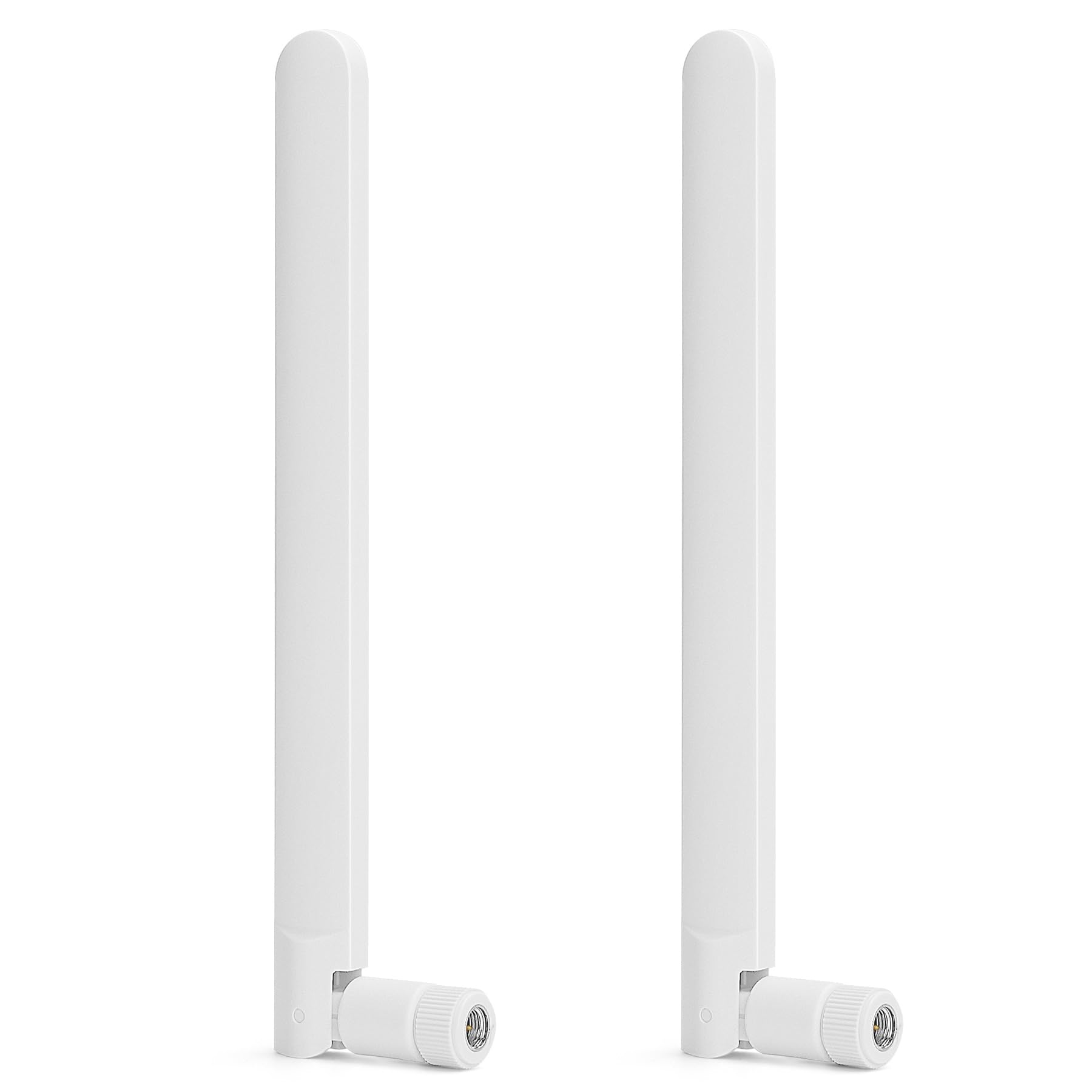 Nelawya 5G LTE 4G Antenne SMA Stecker Breitband 8dbi 600-3980MHz Rundstrahlantenne mit für 5G 4G LTE Router, Mobiler Hotspot, Drahtloser Reichweitenverstärker, Mobilfunk-Wildkameras