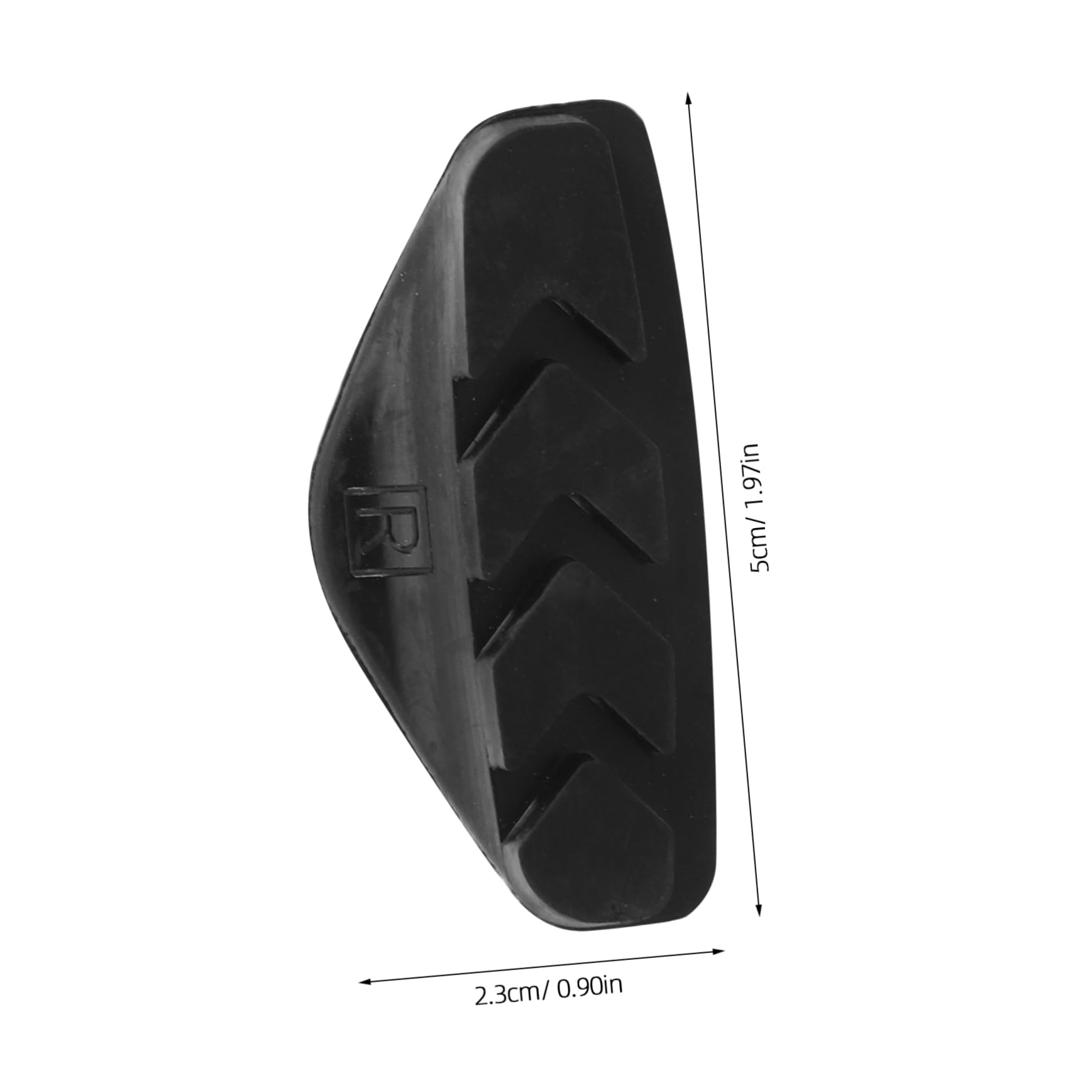 TOYANDONA Bremsbelagsatz Bremsbeläge Pads Bremsblöcke Teile Unterlage Fahrradzubehör Bremsen Für Fahrrad Rennrad Bremse Bremsklötze Für Fahrräder Bremsklotz Schwarz