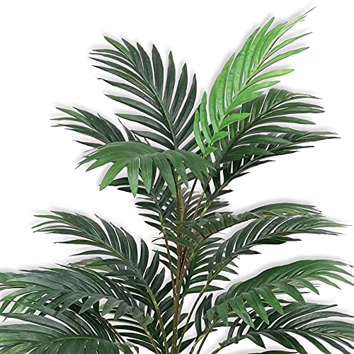Artificial Palm Tree Plants 30" Tall Uv Resistant Tropical Areca Plant Faux Plants Monstera Leaves Floral Arrangement Safari Leaves Beach Leave Party Suppliers Decorations #TOP2