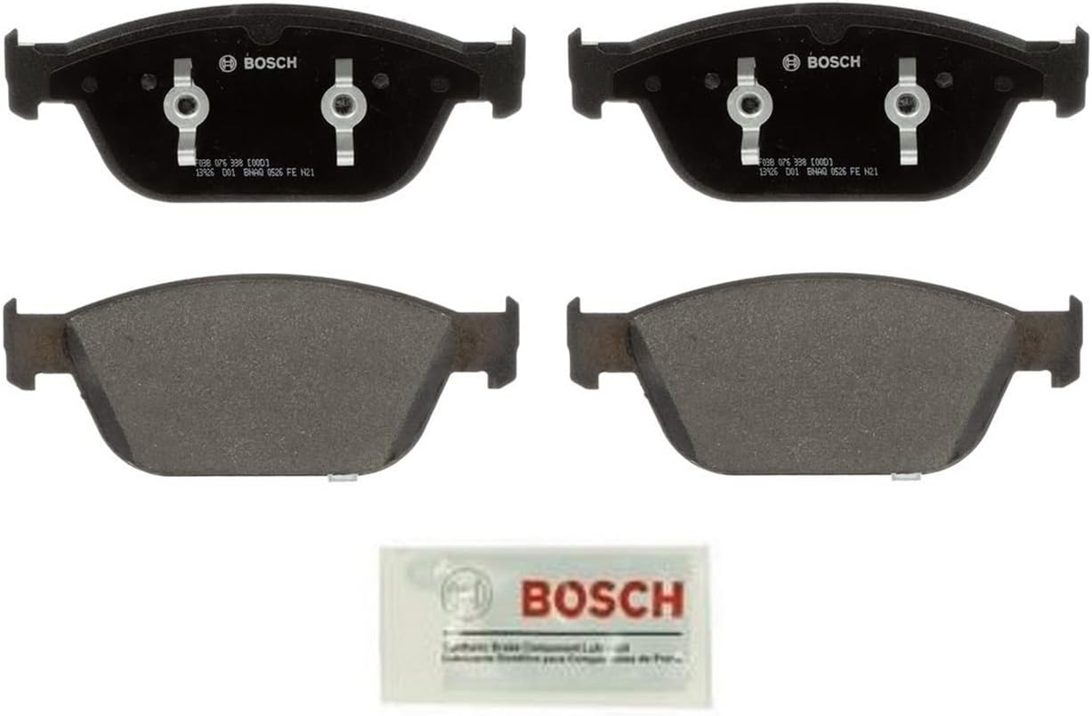 BOSCH BP1546 QuietCast Premium Semi-Metallic Disc Brake Pad Set - Compatible with Select Audi A8 Quattro, SQ5; FRONT