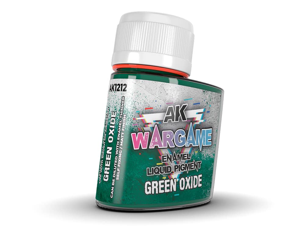 Ak Interactive Green - Oxide Enamel Liquid Pigment 35Ml - Ak1212