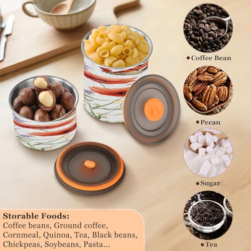 Contenedor para café al vacío Qilmy 17oz acero inoxidable miniatura 6