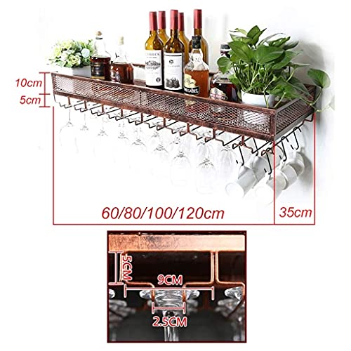 Porte-bouteilles de vin mural pour optimiser l'espace et ranger les verres