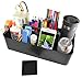 Enjoy Organizer - 8 Compartments DIY Dividers,Large Portable Caddy, Multi Purpose,Stackable, Modern Solution for School, office, Desktop Endless use of your Choice -MADE IN USA (Black)