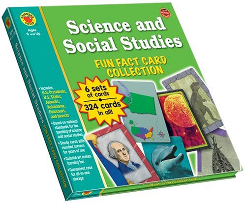 Science and Social Studies Fun Fact Card Collection (Brighter Child Flash Card Sets)