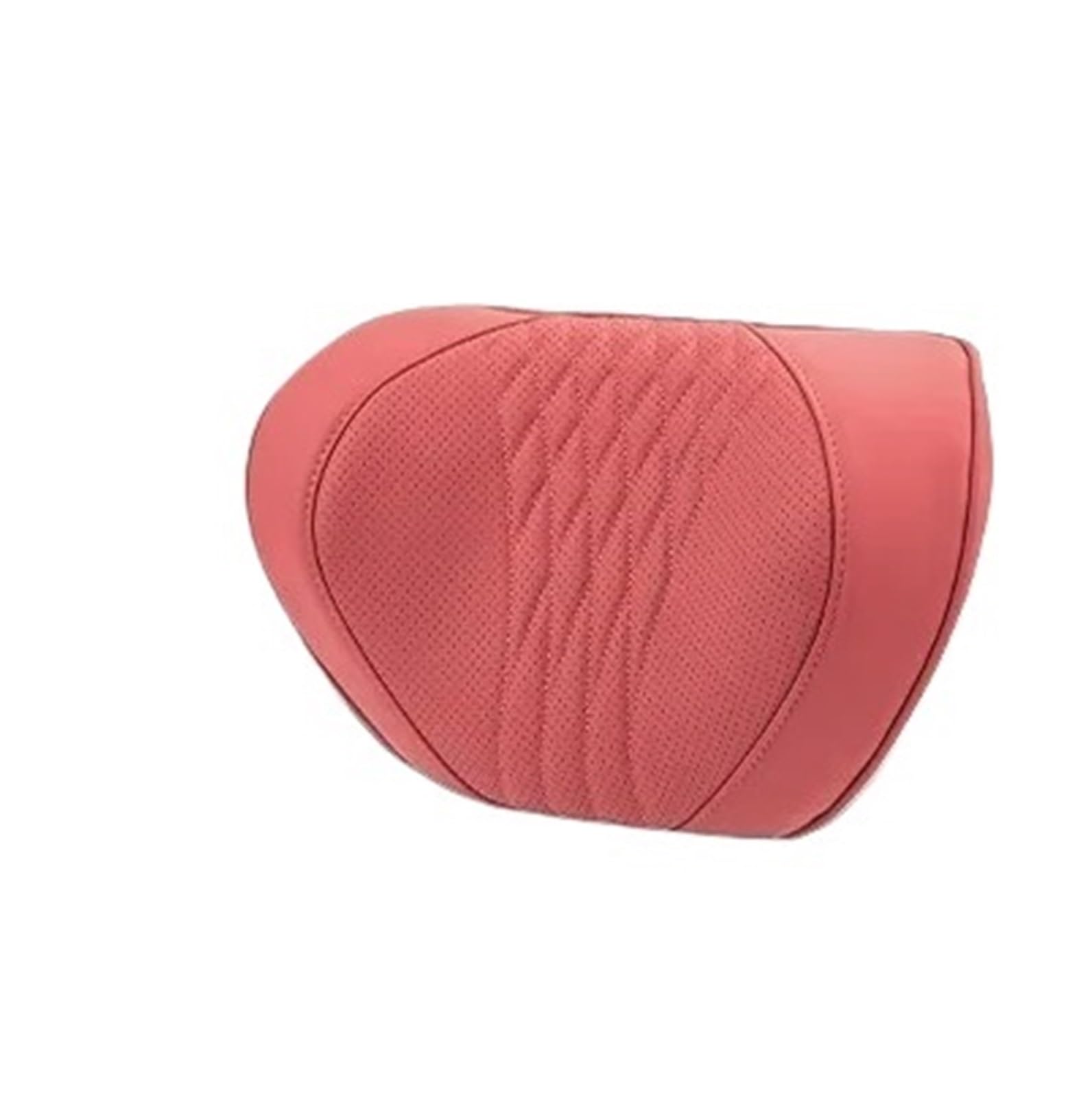 ATUMY Car Seat Pillow Soft Memory Foam Car Neck Pillow Set Headrest Lumbar Seat Accessories Support Car Headrest(Red - neck)