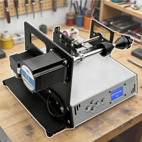 Enrouleur automatique de bobine de câble industriel format compact 10x10 - 2