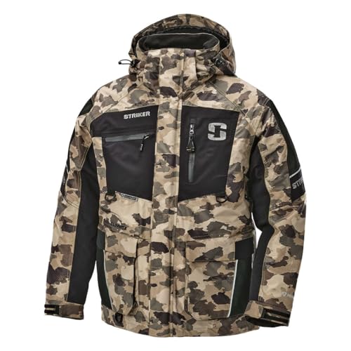 Image of Striker Men's Climate 3-in-1 Insulated, Waterproof Ice Fishing Jacket with Sureflote Flotation Technology