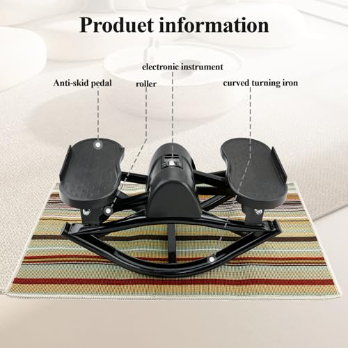 Image of Rock Fitness Stepper for Exercise at Home, Motion Stair Stepper with Resistance Bands for Full Body Workout, Aerobic Workout Machine Fitness Equipment Suitable for Apartment and Dormitory