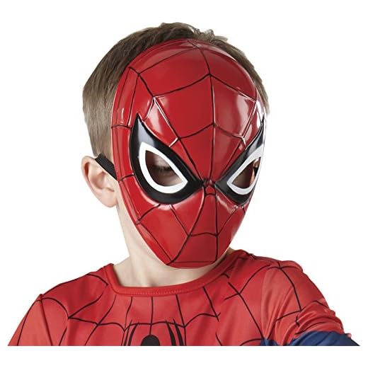 Avengers - Máscara de Spiderman para niño, talla única (Rubie's 35634)
