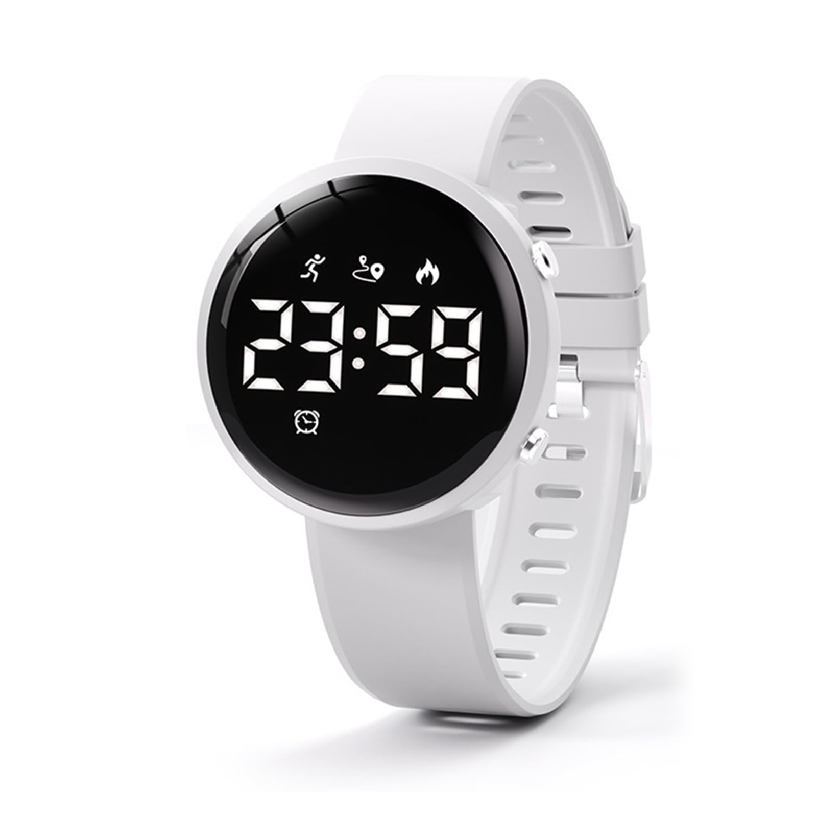 findtime Tracker d'activité sans smartphone, podomètre, montre numérique pour femme pour les calories, la distance parcourue, compteur de pas pour la marche