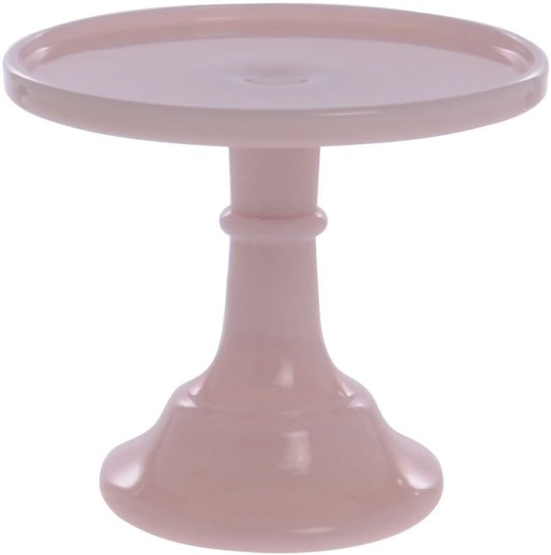 Mosser Glass 15.2cm Footed Cake Plate - Crown Tuscan