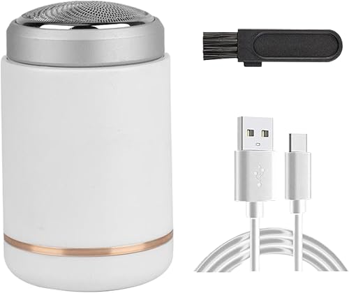 Afeitadora eléctrica, maquinilla de afeitar para hombre, máquina de afeitar impermeable recargable, diseño de carga rápida, cuerpo compacto