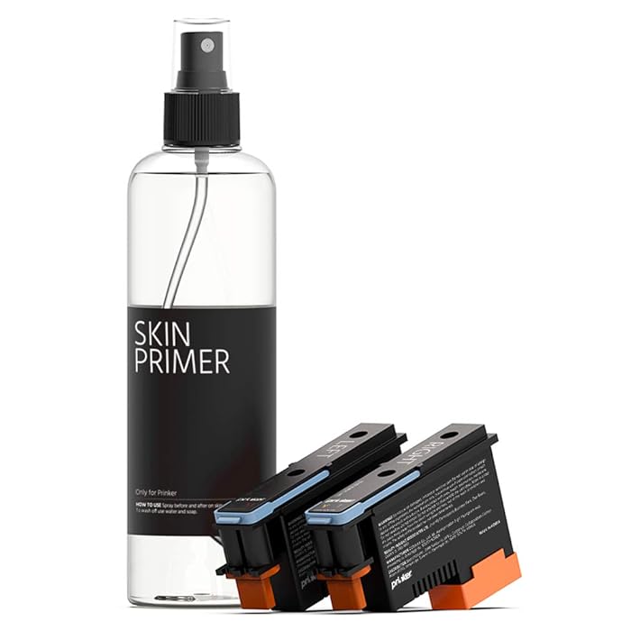 Buy Prinker Temporary Tattoo Color Ink Refill Set with Premium Full