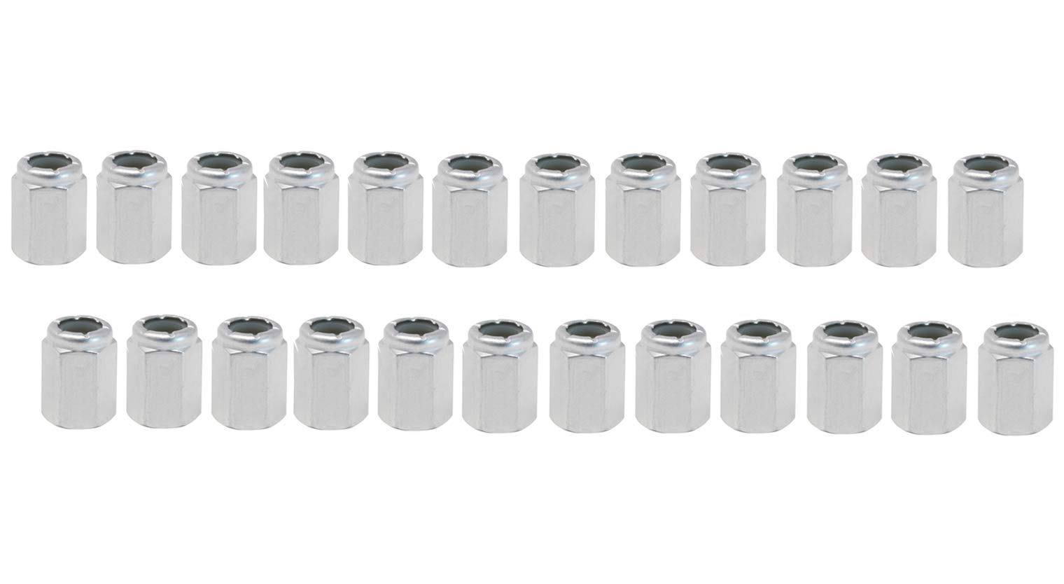 Auveco # 16829 Thread Cutting Nut 6mm Stud Size 18mm Washer Diameter Qty 100.