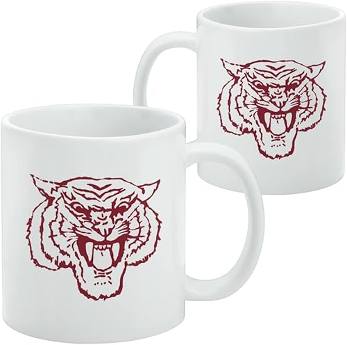 Vista 1249 de GRAPHICS & MORE Taza de café de cerámica con logotipo secundario de la Universidad Bob Jones, tazas de regalo novedosas para café, té y bebidas