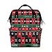 Produktbild European Roulette Spieltisch Schulrucksack Große Kapazität Mumien-Taschen Laptop Handtasche Casual Reiserucksack Ranzen für Frauen Herren Erwachsene Teenager Kinder