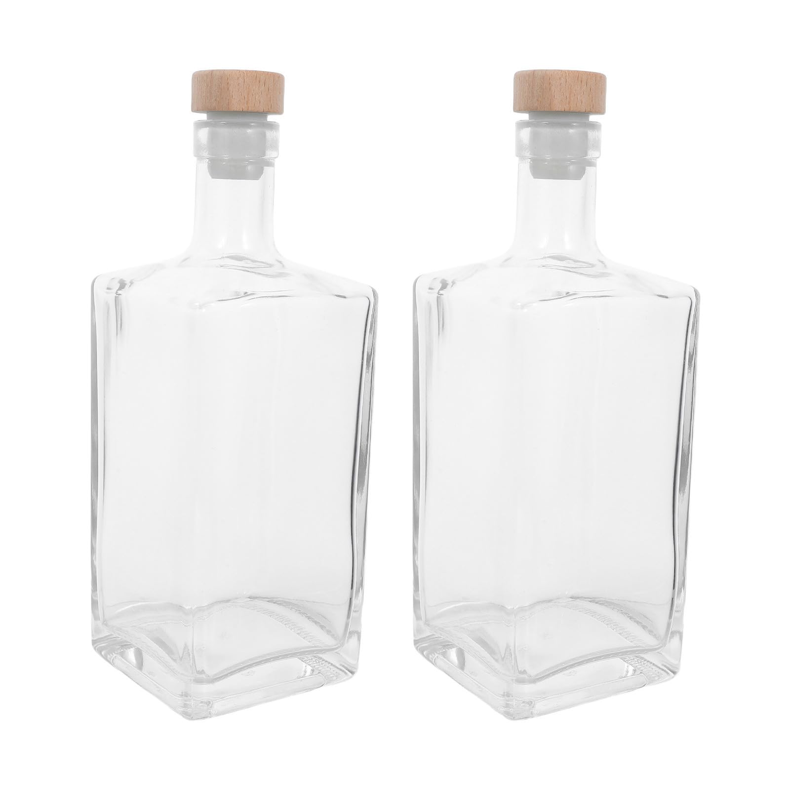 Botellas de vidrio para cócteles DIY: envases reutilizables de 500ml que no se vuelcan