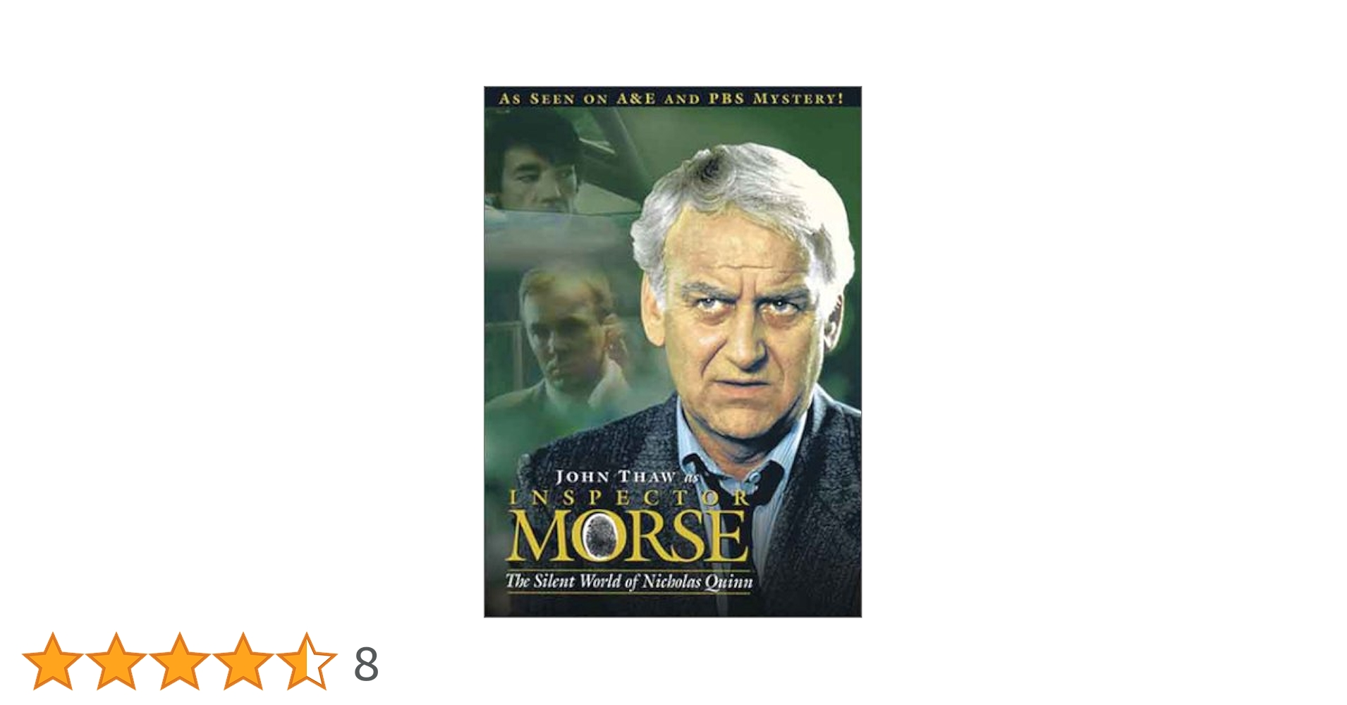 Inspector Morse: The Silent World of Nicholas Quinn [Import