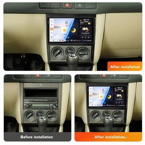 Autoradio GPS Navigation Golf Bora 2004-2008 Android Auto CarPlay