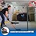 ruiru bro Triangle Hockey Passer Rebounder Heavy Duty Steel Equipment for Indoor Outdoor Solo Training On & Off Ice 3 Passing Slots Improve Passing Shooting and Stickhandling Skills (Black)