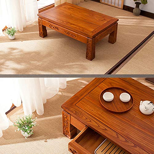 Mini table basse en bois 60cm pour manger au salon sans encombrer - 5