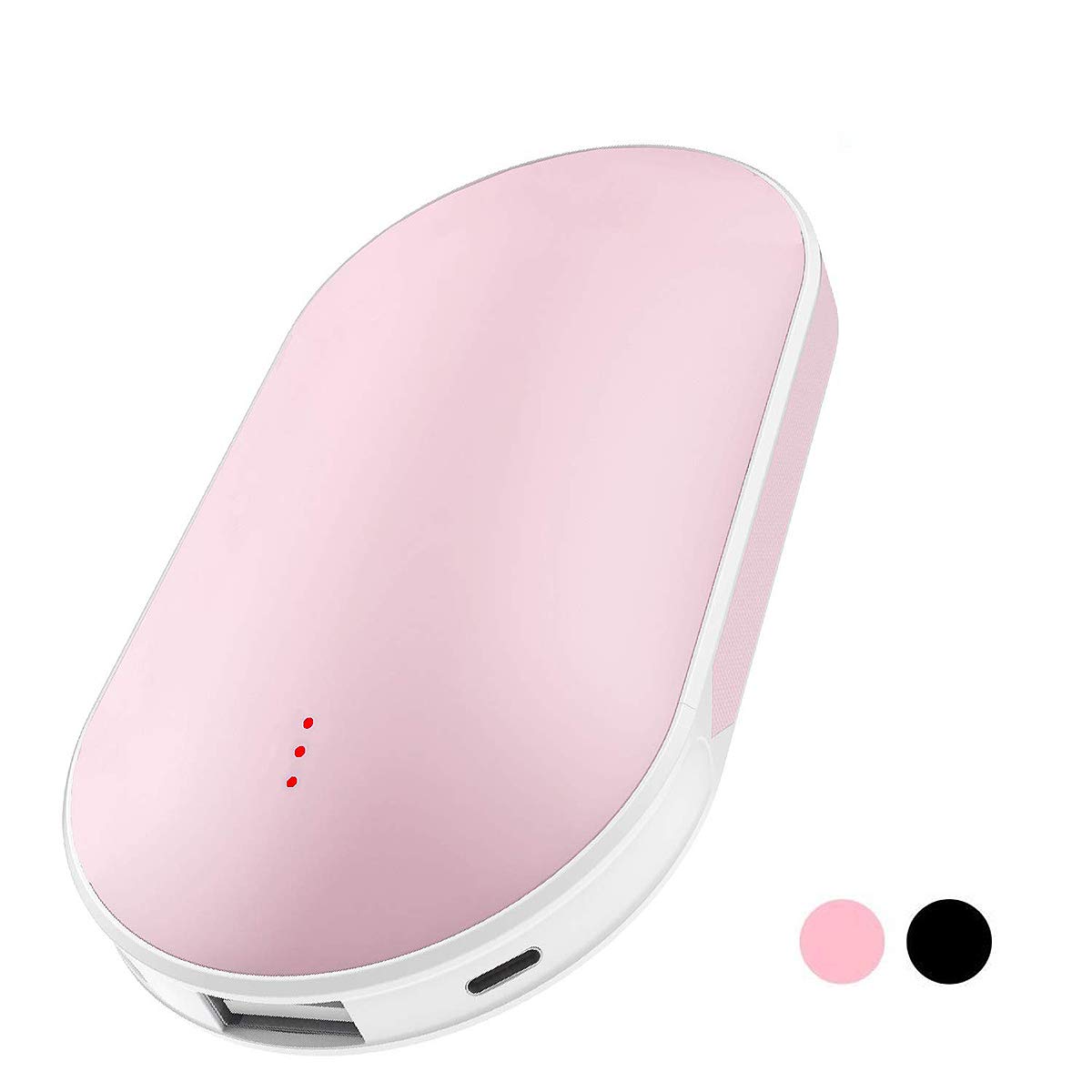 Hand Warmers Rechargeable, Hot Hands Hand Warmers 5200mAh Electric Portable Pocket Hand Warmer/Power Bank, Heat Therapy Great for Raynauds Arthritic Sufferers Pain Relief