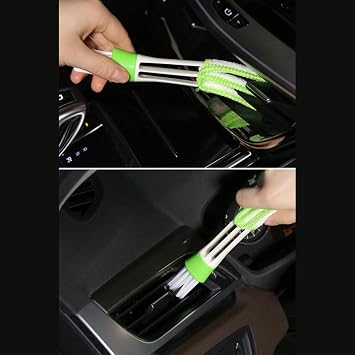 Vehicle Detail Brush Automobile Detail Brush Set (Package of 5+1) Cleaning of Wheels, Motors, Interior, Emblems, Interior and Exterior Surfaces, Ventilation