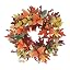 24 Inch Fall Wreaths For Front Door Outside, Fall Harvest Door Wreath With Pupkins Berries