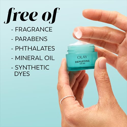 Olay Hyaluronic + Peptide 24 Gel Eye Cream, Fragrance-Free, 0.5oz (15 mL) - image 7