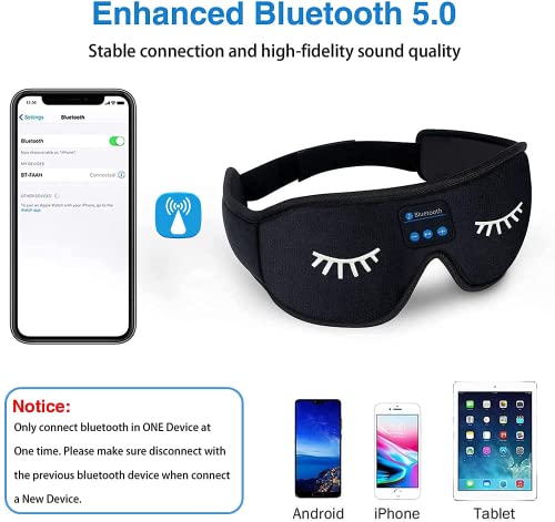 Cuffie Bluetooth, unicorno Bluetooth, maschera per...