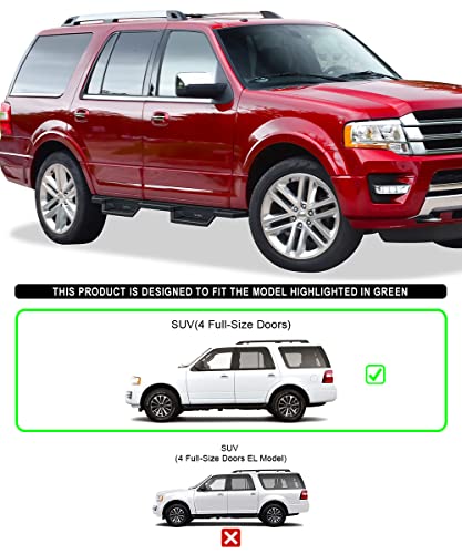 Estribos laterales acero inoxidable APS Ford Expedition 2003-17 miniatura 2